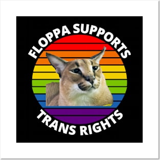 Big Floppa My Beloved Caracal Meme Posters and Art